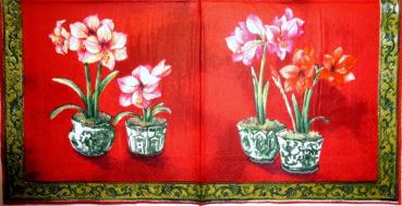 019 Lilies - 3 ply - (red) - Ihr